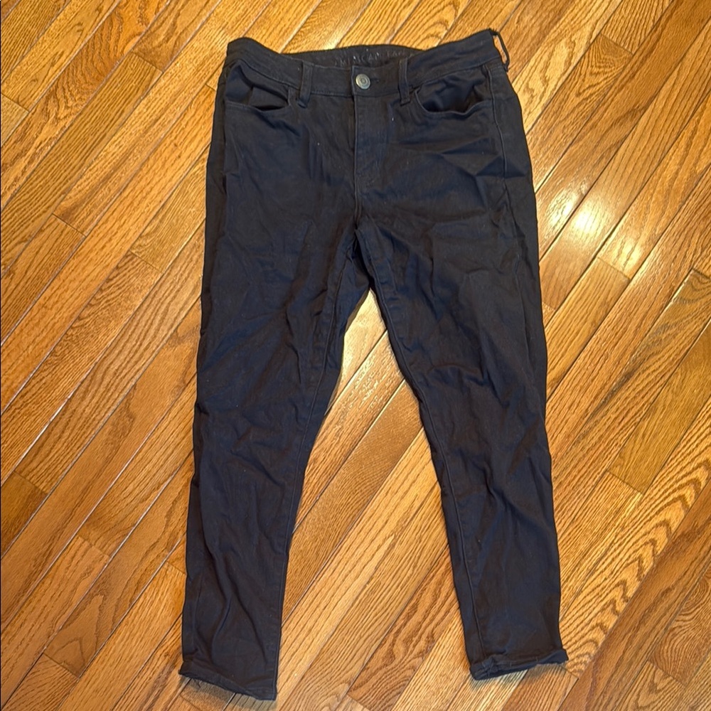 Classic Black American Eagle Jeans